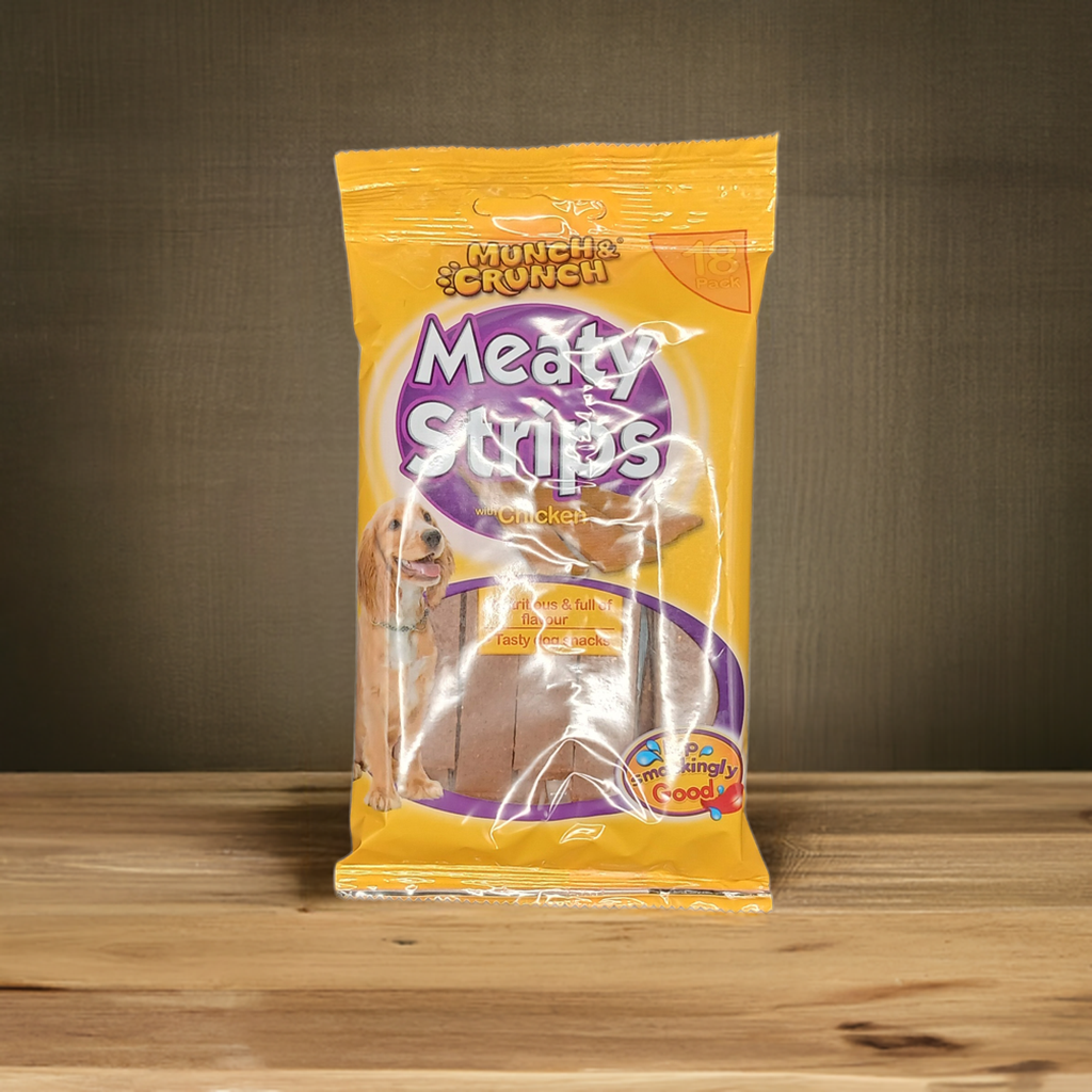 Munch & Crunch Meaty Strips Chicken 18 Pack