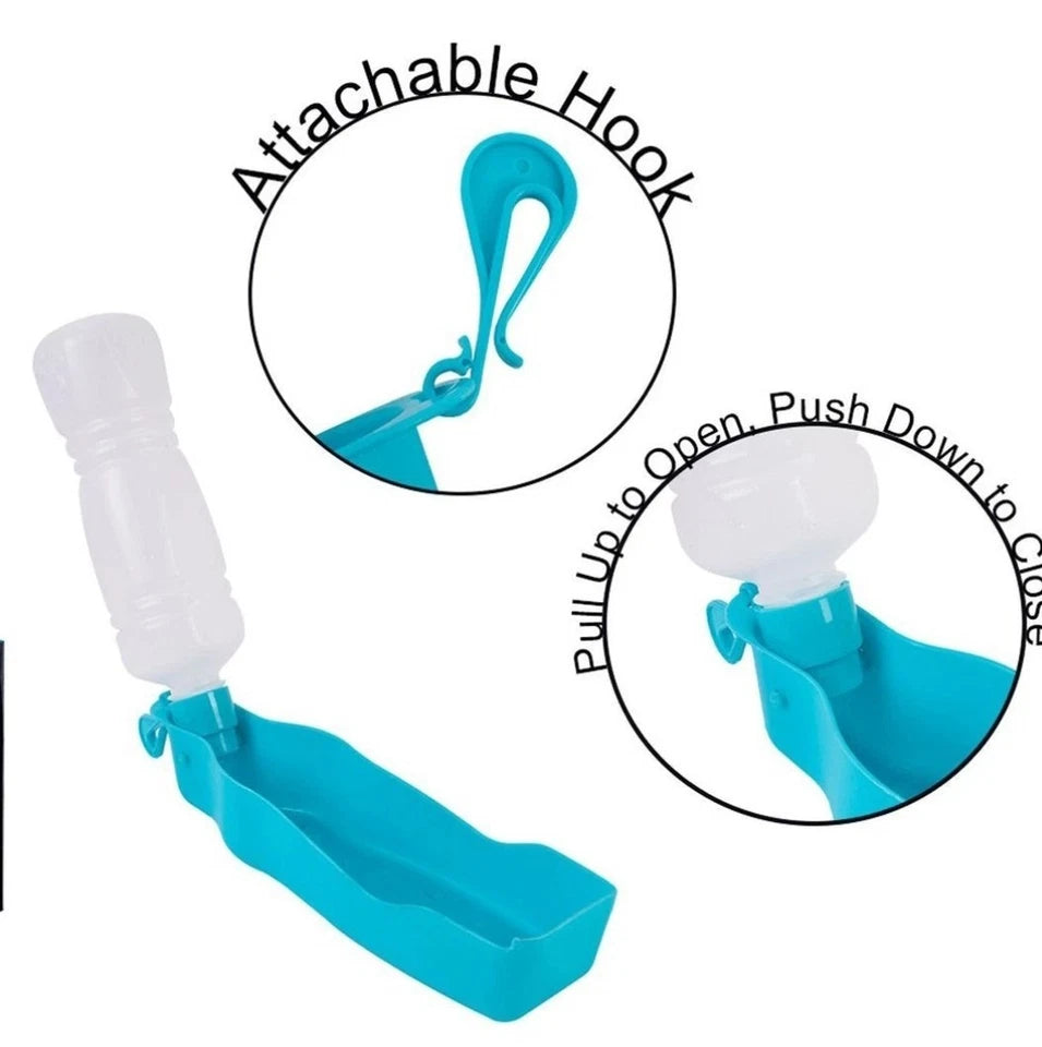 500ml Dog Folding Water Bottle