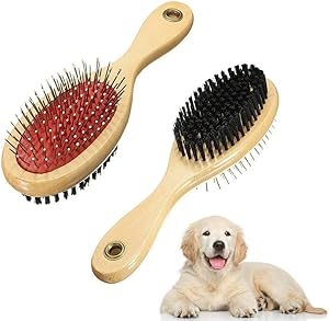 Double Sided Thick Coat Grooming Brush