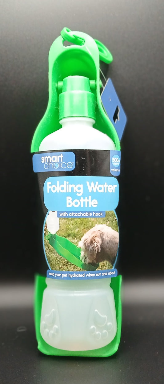 500ml Dog Folding Water Bottle