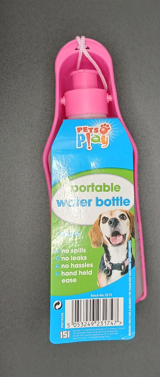 300ml Dog Folding Water Bottle